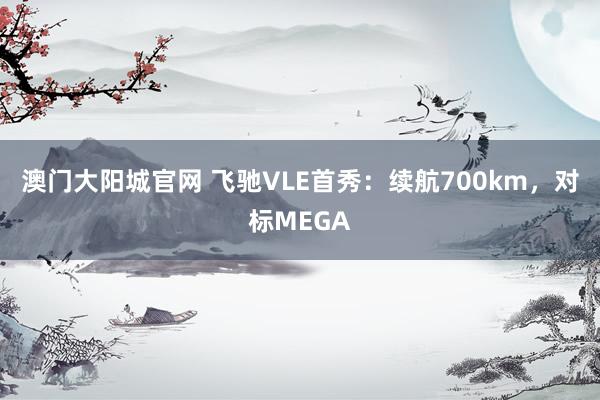 澳门大阳城官网 飞驰VLE首秀：续航700km，对标MEGA